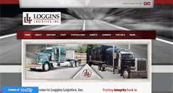 Desktop Screenshot of logginslogistics.com